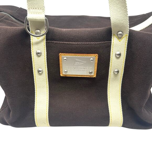 Louis Vuitton LV Cup Antigua Sac Weekender Duffle Bag Brown - Picture 10 of 12